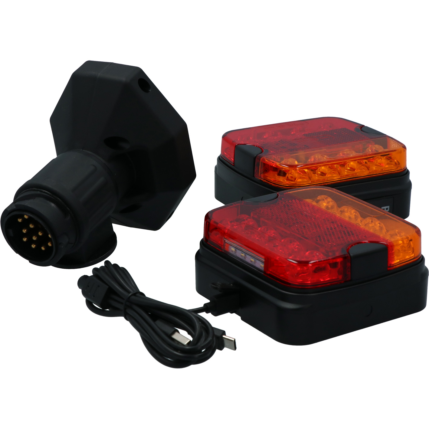 Carpoint Bluetooth LED Achterlichten Magneet 7-polig